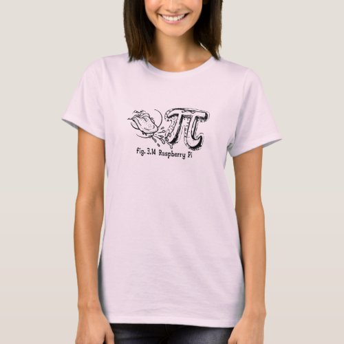 Raspberry Pi Day Symbol T_Shirt