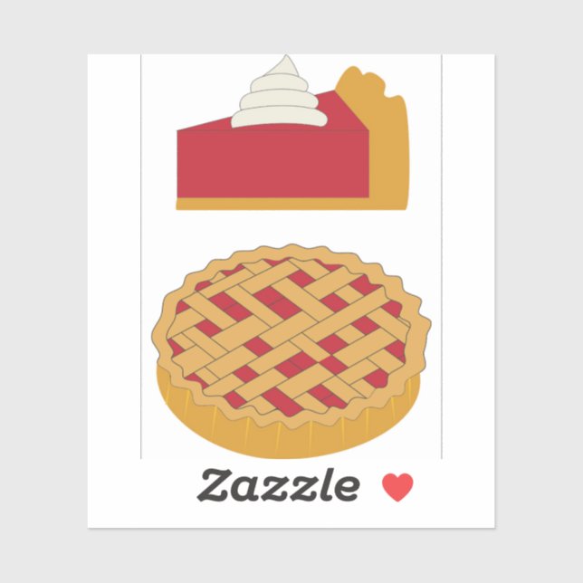 Raspberry Pie Sticker (Sheet)