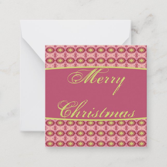 Raspberry Plum And Lime  Note Card (Front)