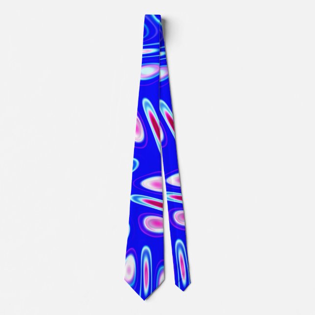 Raspberry reflections neck tie (Front)
