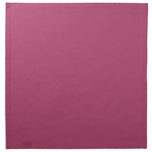 Raspberry Rose Solid Color Cloth Napkin