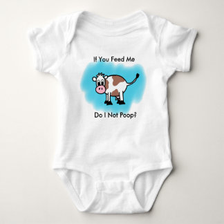 Raspberry Sassafras "Do I Not Poop" Baby Body Suit Bodysuit