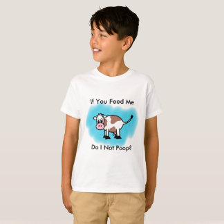 Raspberry Sassafras "Do I Not Poop?" Kid's Tee