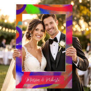 Raspberry Selfie Frame Abstract Modern Fresh Color