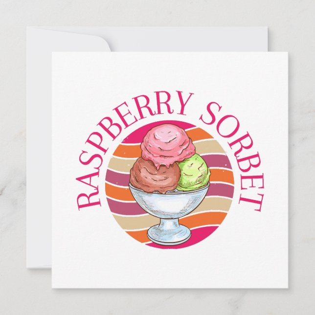 Raspberry Sorbet (Front)