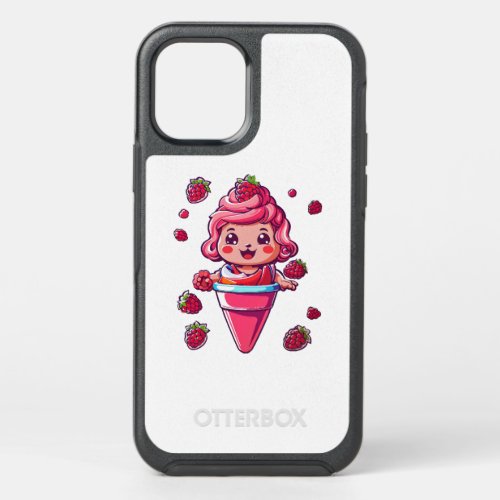 Raspberry sorbet Kawaii OtterBox Symmetry iPhone 12 Pro Case