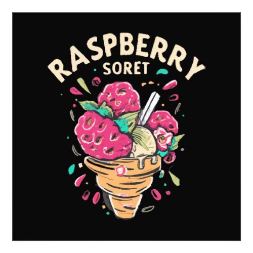 Raspberry Sorbet  Photo Print