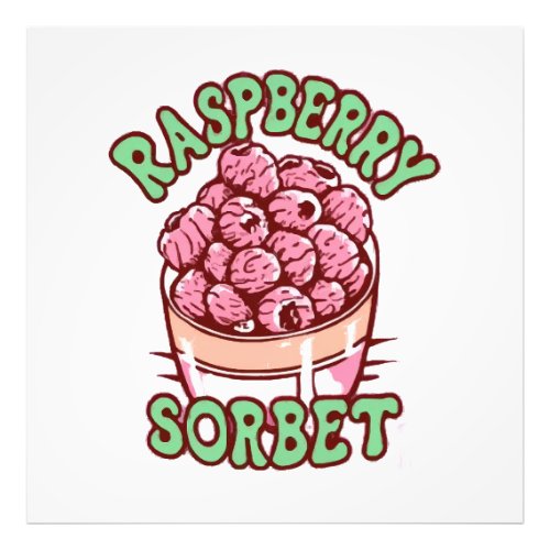 Raspberry Sorbet  Photo Print