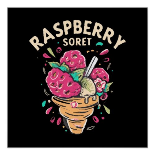 Raspberry Sorbet  Poster