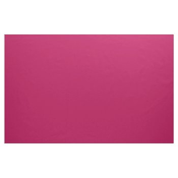 Raspberry Sorbet (solid Color) ~ Fabric by TheWhippingPost at Zazzle