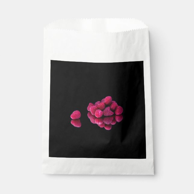 Raspberry Still Life Favor Bag (Front)