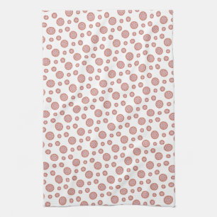 Raspberry Swirl Kitchen Towel