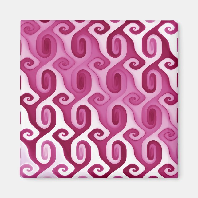Raspberry Swirl Magnet (Front)