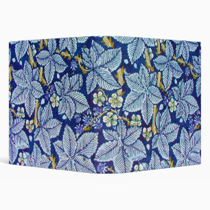 Raspberry Tree, William Morris 3 Ring Binder