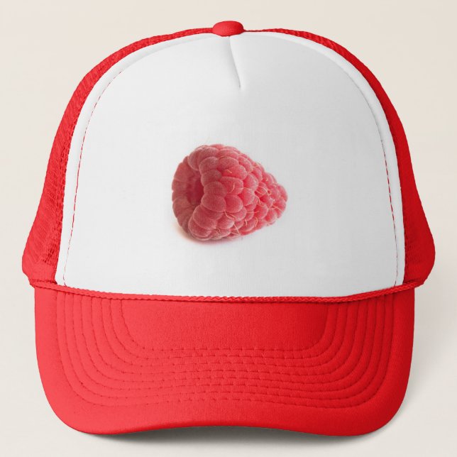 Raspberry Trucker Hat (Front)