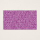 Raspberry Zigzag - Pink Abstract Pattern (Back)