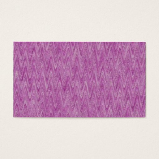 Customizable Raspberry Zigzag - Pink Abstract Pattern Business Card Templates
