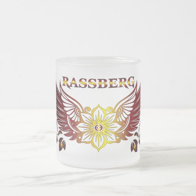 Rassberg Glass Mug (Center)