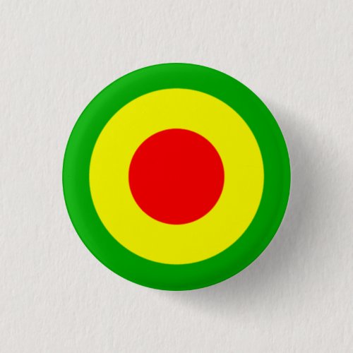 Rasta Air Force Pinback Button