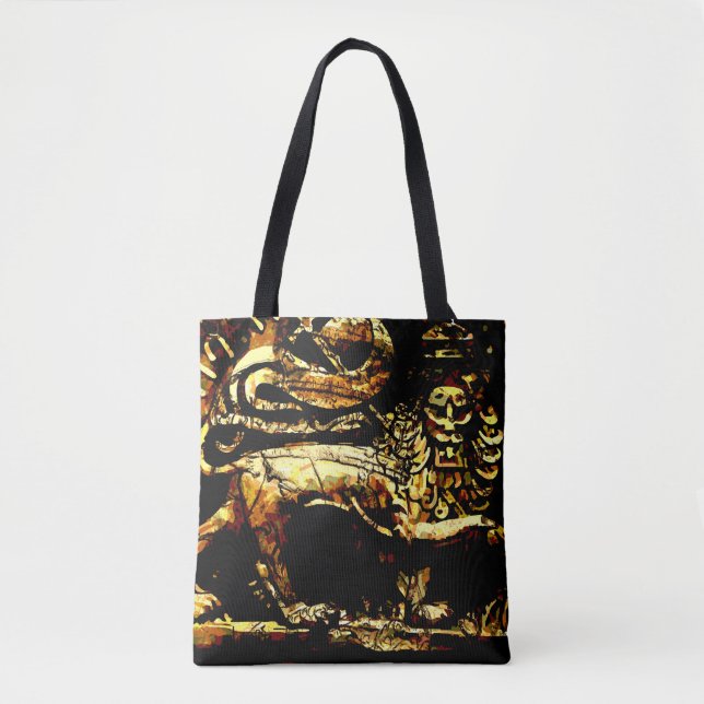 Rasta Ancient Ethiopian All over print Tote Bag (Front)