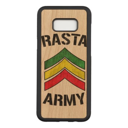 Rasta army carved samsung galaxy s8+ case