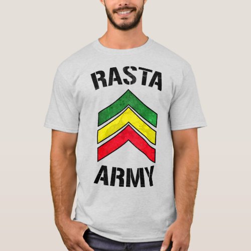 Rasta army T_Shirt