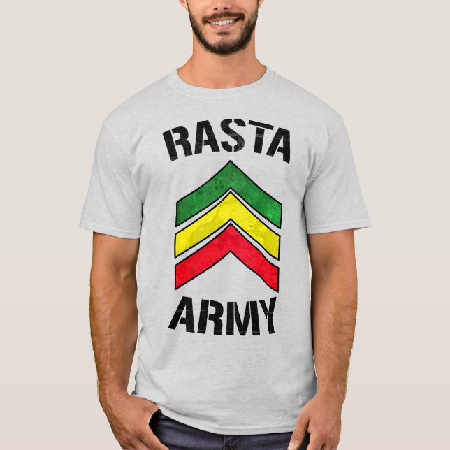 Rasta army T-Shirt (Front)