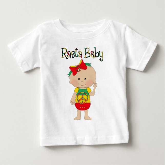 Rasta Baby Baby T-Shirt (Front)