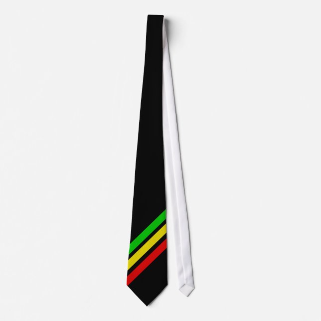 Rasta Bars Tie (Front)