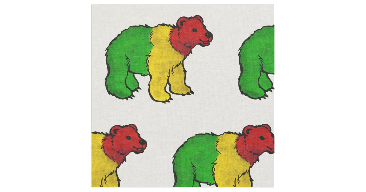 rasta teddy bear