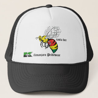 rasta bee trackers hat