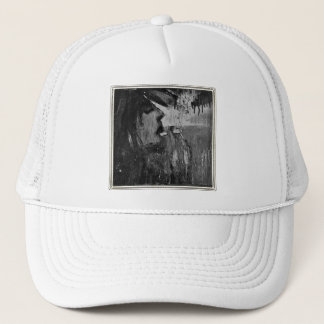 RASTA BW TRUCKER HAT