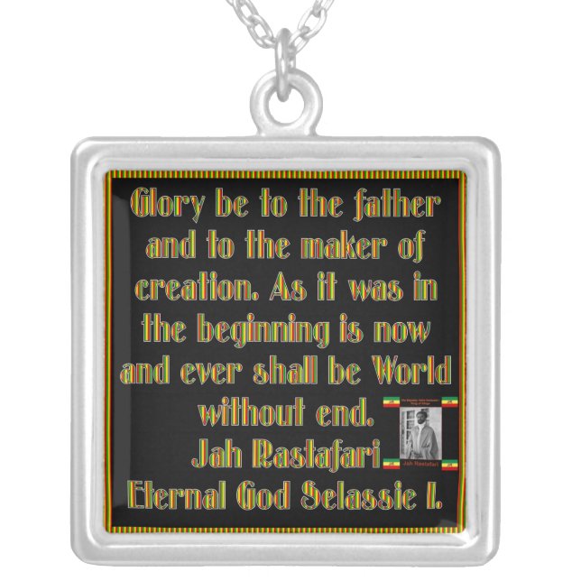 Rasta Ceremonial Prayer Necklace (Front)