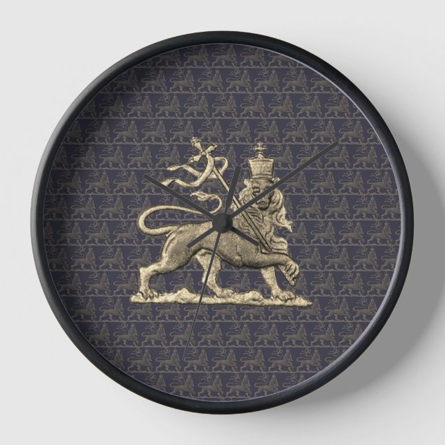 Rasta Clock Reggae Wall Clock (Front)