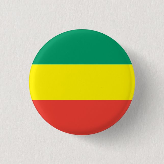 Rasta Colors Button (Front)