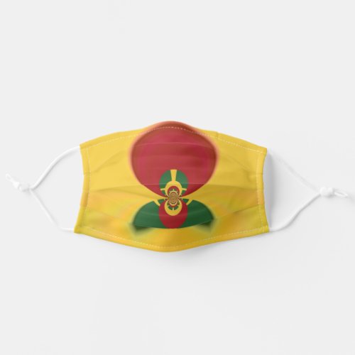 Rasta Colors COVID 19 Adult Cloth Face Mask