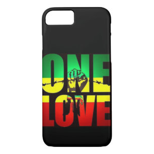 RASTA COLORS ONE LOVE iPhone 8/7 CASE