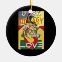 Rasta Colors Red Golden Green Hillary Art Print