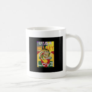 Rasta Colors Red Golden Green Hillary Art Print Coffee Mug
