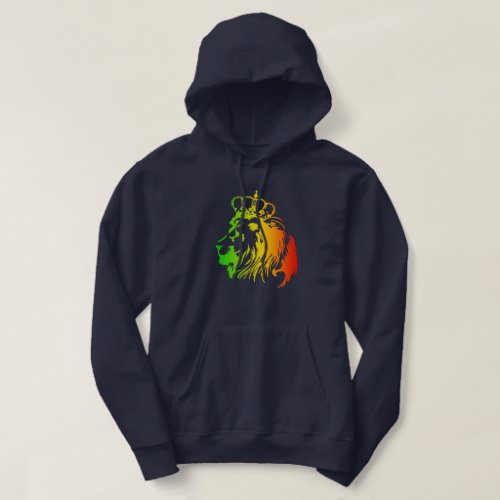 Rasta _ Conquering Lion of Judah Hoodie