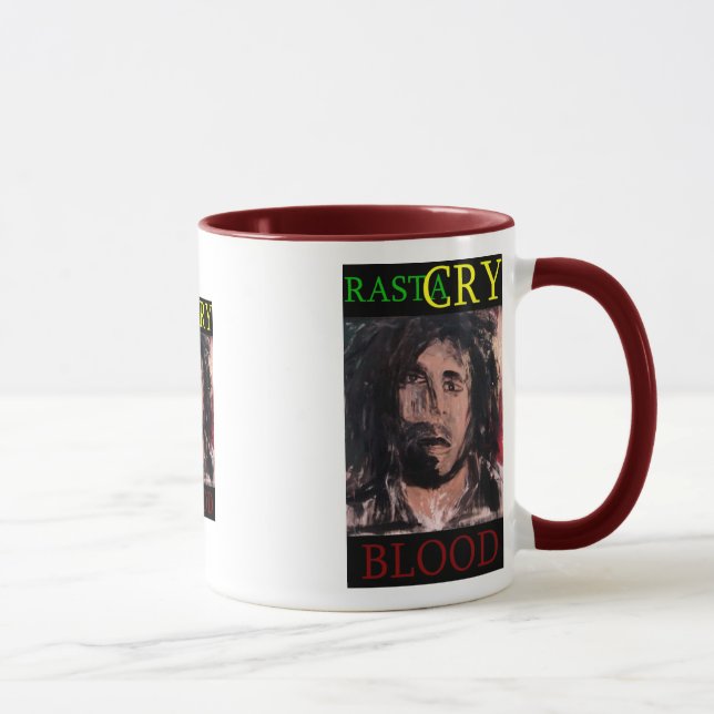 RASTA CRY BLOOD MUG (Right)