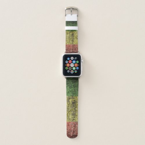 rasta design apple watch band