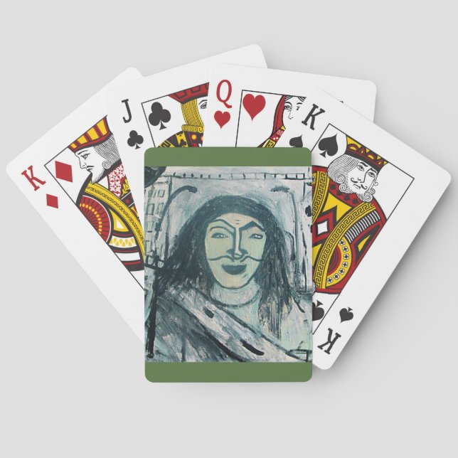 RASTA ENVY POKER CARDS (Back)
