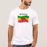 Rasta Flag Customizable T-shirt at Zazzle