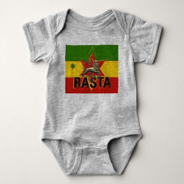 Rasta Gear Shop Baby Jersey Suit Baby Bodysuit (Front)