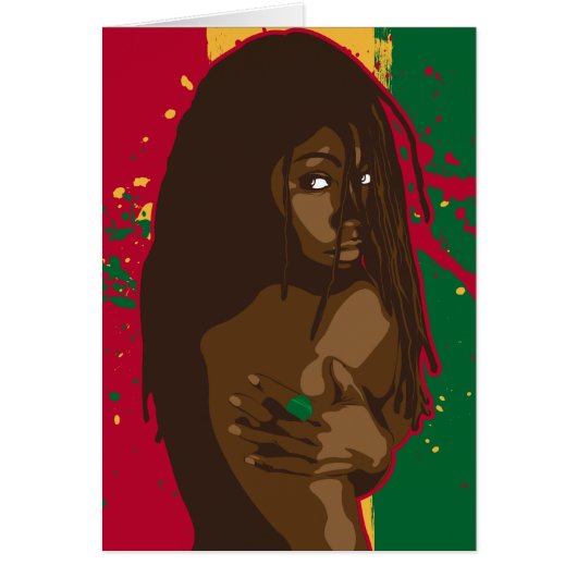 Rasta Girl Cards (Front)