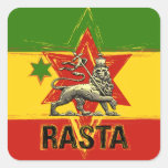 Rasta Irie Lion of Judah Sticker