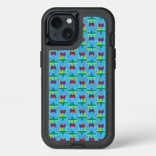 Rasta Island Colors Tribal Turtle iPhone 13 Case
