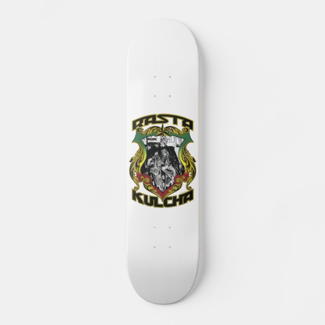 Rasta Kulcha Skateboard Deck (Front)