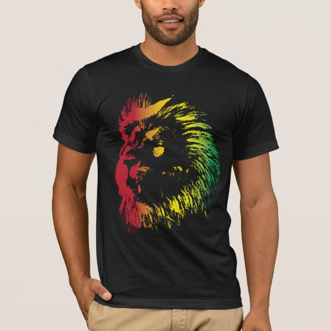 Rasta Lion 2 T-Shirt (Front)